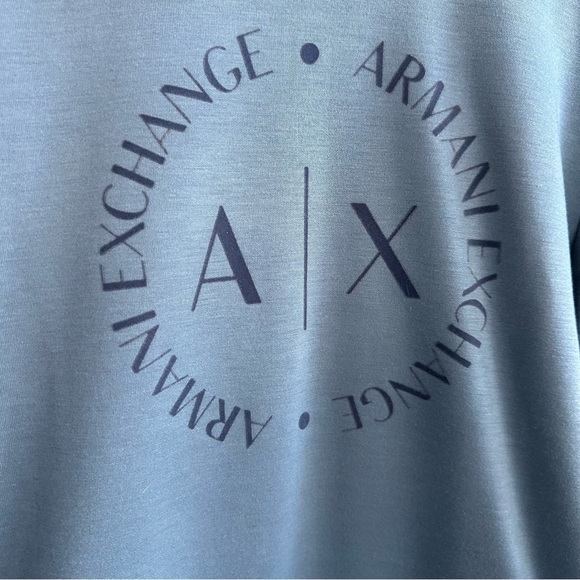 Armani Exchange blue sweatshirt - Picture 2 of 4